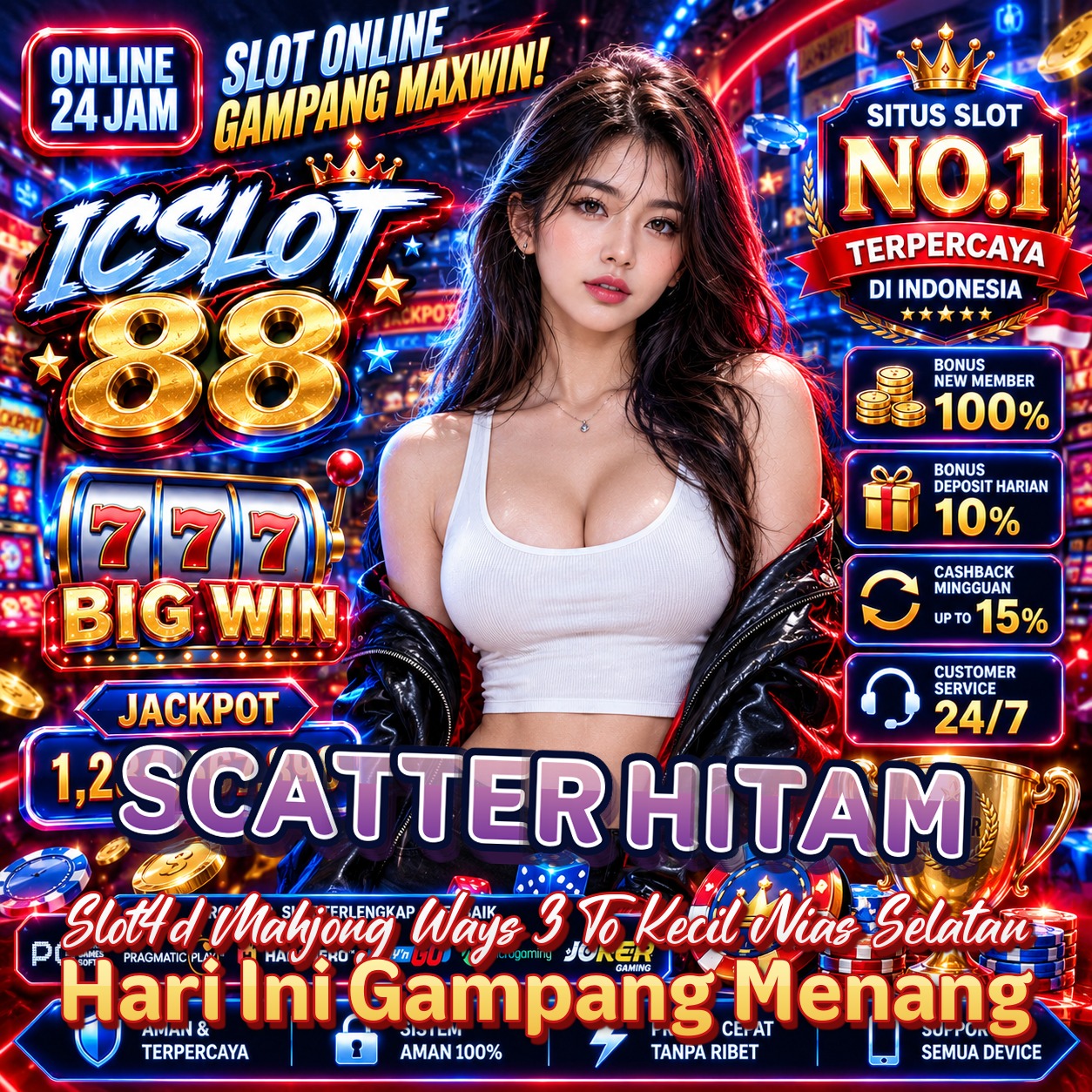 SCATTER HITAM
